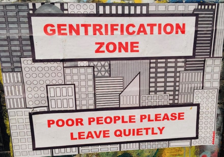 Housing Is A Human Right opportunity zones