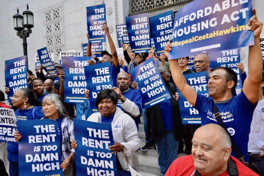 Housing Is A Human Right rent control