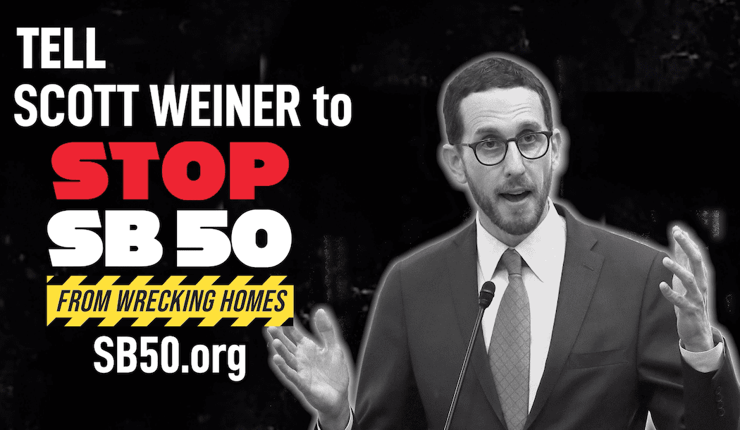 Featured image for “TV Ad Slams State Sen. Scott Wiener For Pushing Gentrification”