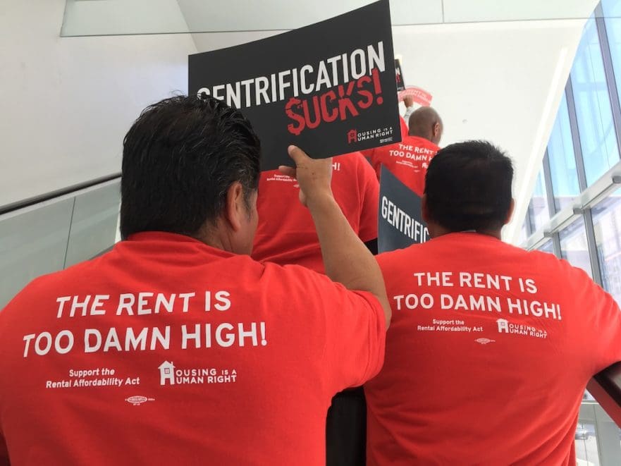 Housing Is A Human Right rent control