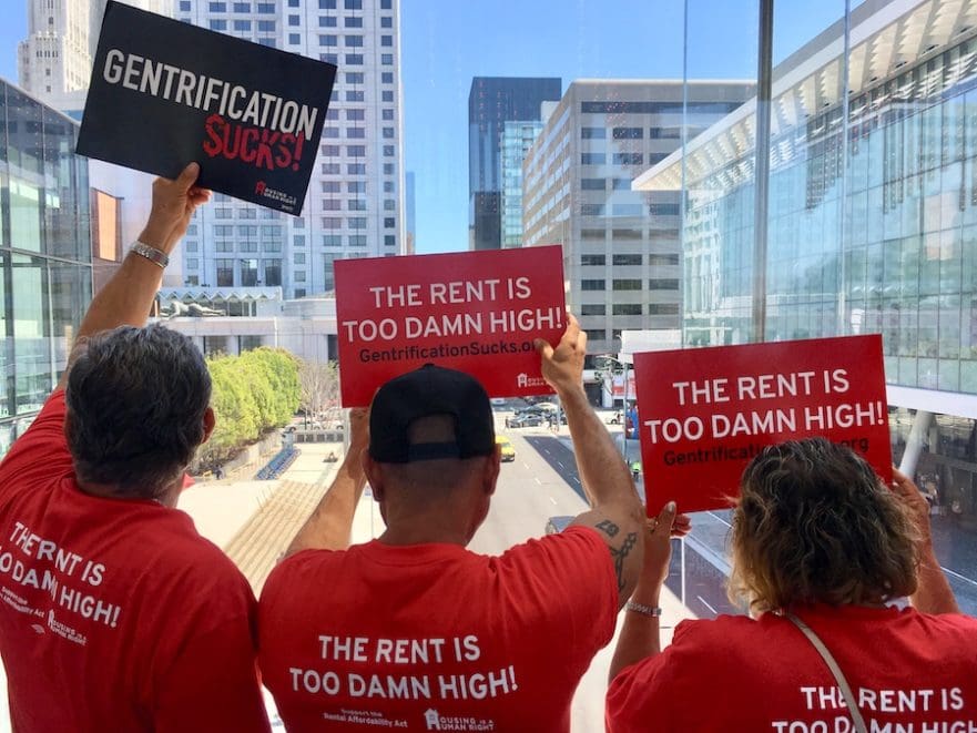 Rental Affordability Act signatures