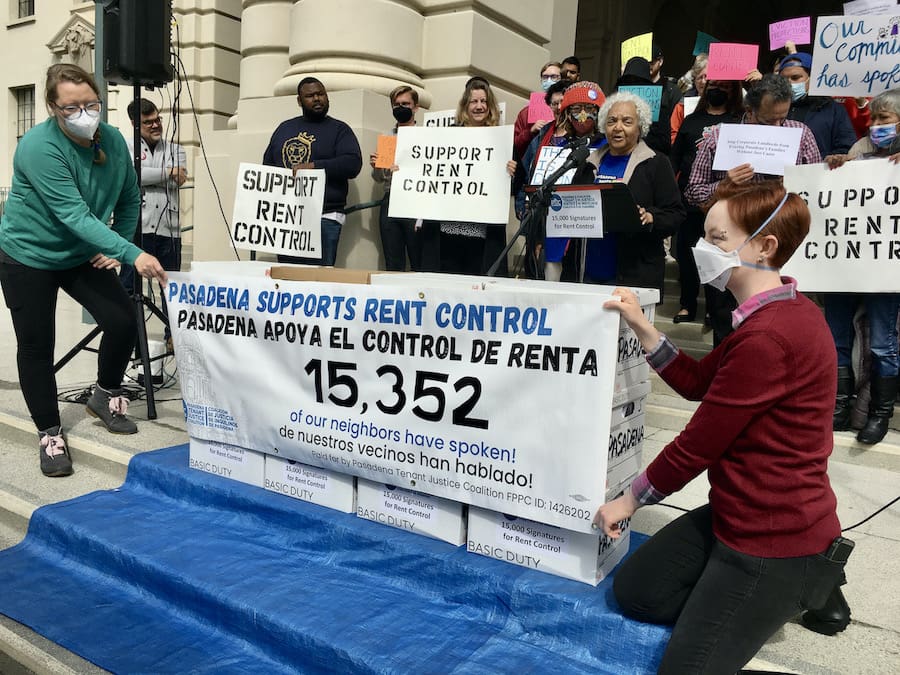 Pasadena Activists Take Huge Step to Pass Rent Control and Rein In