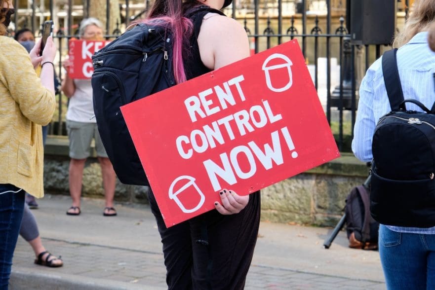 Housing Is A Human Right rent control crisis