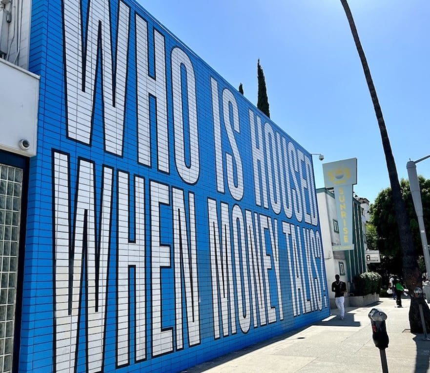 Housing Is A Human Right Barbara Kruger