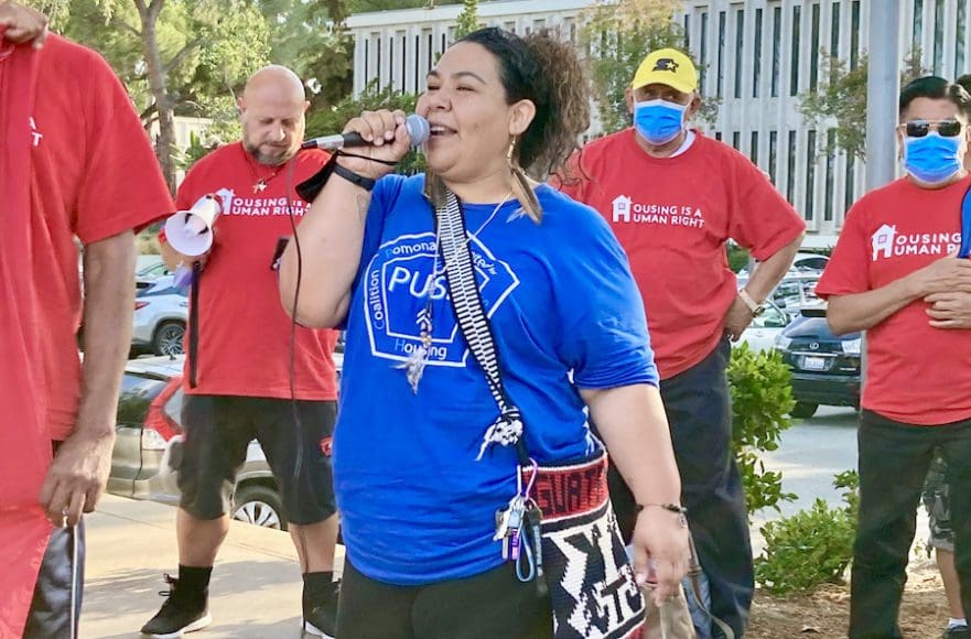Housing Is A Human Right pomona rent control Yesenia